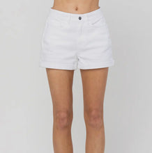 Load image into Gallery viewer, White Jean Shorts
